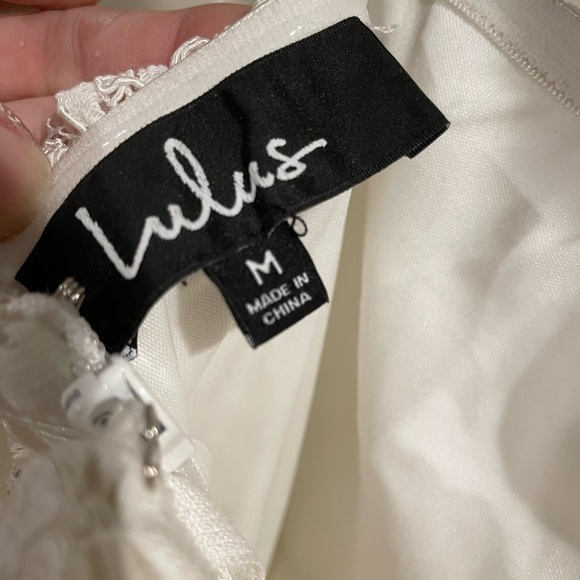 NWT LULU’s STRAPLESS TIERED DRESS - Picture 6 of 7